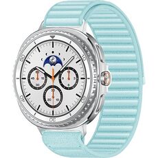 Galaxy Watch8 Classic | 46 мм | 4G LTE | White | Fabric/Mint | S/M, Размер ремешка : S/M, Тип ремешка : Fabric, Размер корпуса : 46 мм, Подключение часов : Bluetooth / Wi-Fi + 4G LTE, Цвет ремешка: Mint, Цвет: White